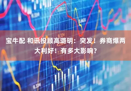 宝牛配 和讯投顾高璐明：突发！券商爆两大利好！有多大影响？