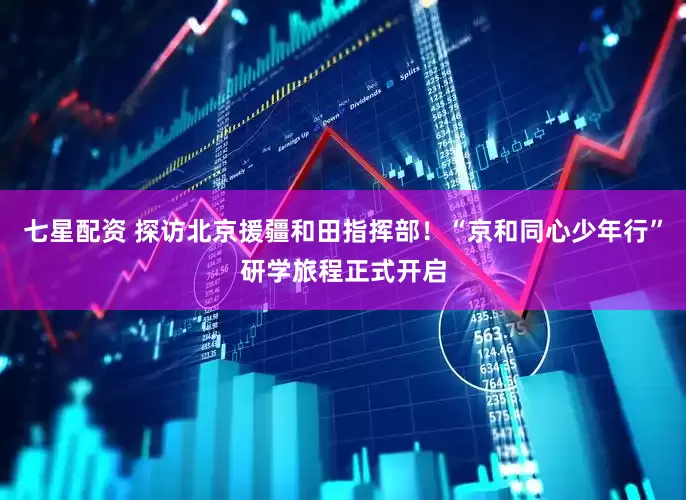 七星配资 探访北京援疆和田指挥部！“京和同心少年行”研学旅程正式开启